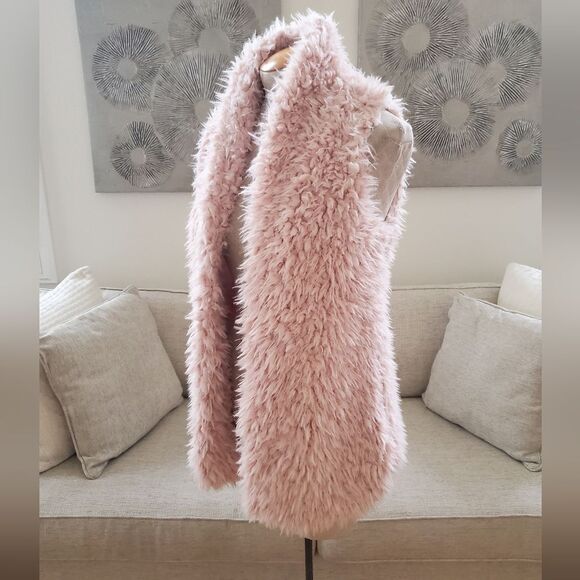 Ashley By 26 International Pink Flurry Vest sz Med - Picture 3 of 10